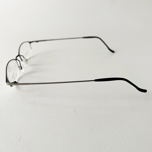 Sabatini Italy Eyeglasses Frame 111 Semi Rimless Anti Silver 46-18 Display Model - Picture 3 of 11